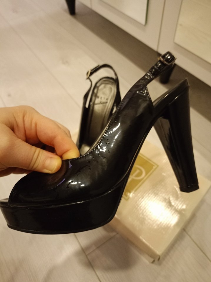 Platform topuklu ayakkabı - Görsel 4