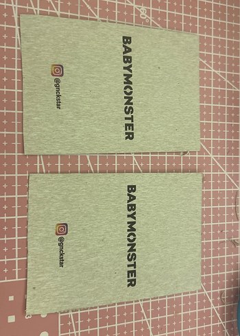 Babymonster insta dergi fotokart - Görsel 2