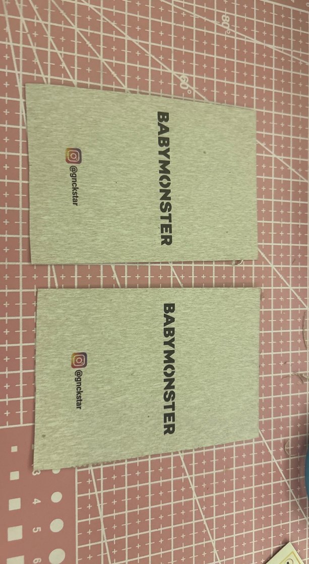 Babymonster insta dergi fotokart - Görsel 2