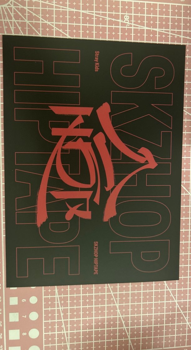 Skz hop orjinal mini poster - Görsel 2