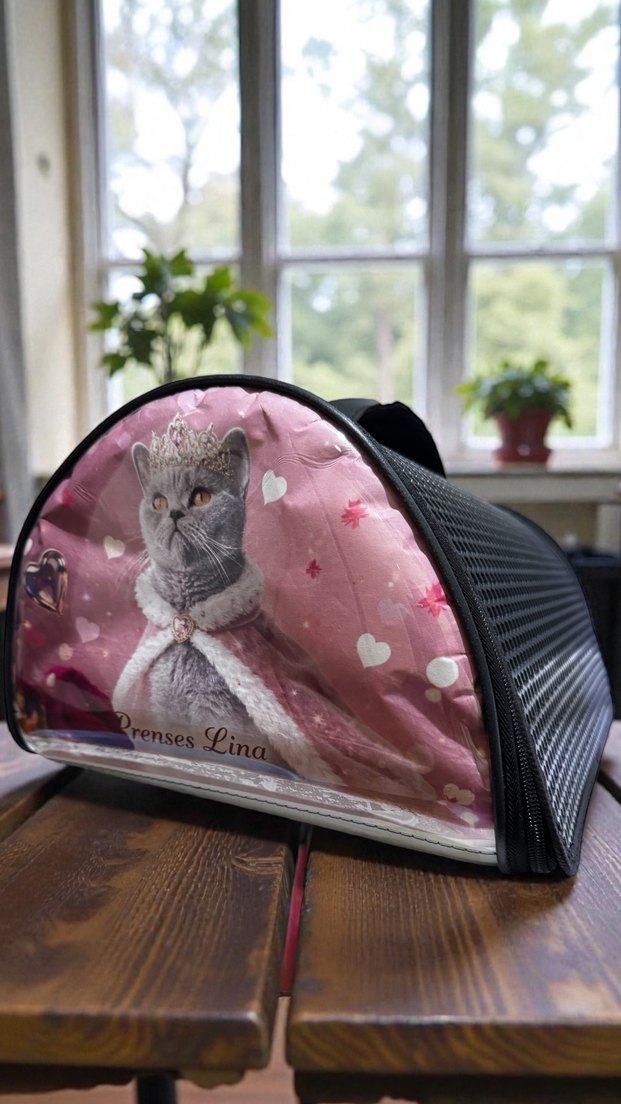 Kişiselleştirilebilir evcil hayvan taşıma çantası - Görsel 3