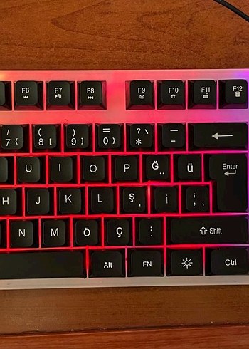 PLATOON Çok Renkli RGB Aydınlatmalı Klavye - Görsel 2