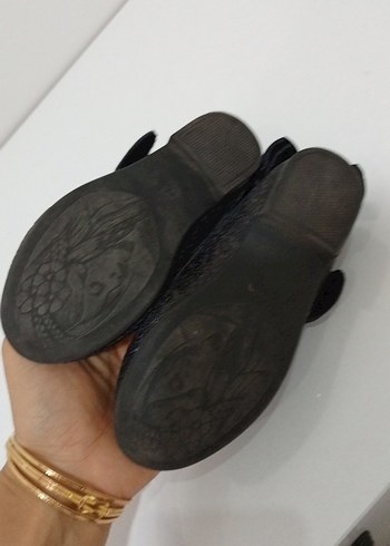 Kız Çocuk Siyah Parlak Kemerli Babet - Görsel 3