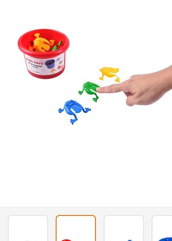 Renkli Kurbağa Oyunu Seti - Görsel 2