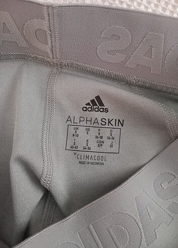 s Beden gri Renk Adidas kapri tayt