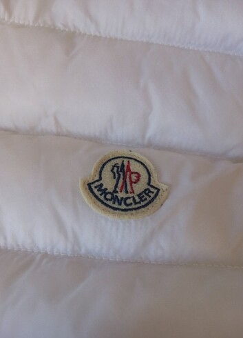 l Beden beyaz Renk Moncler yelek