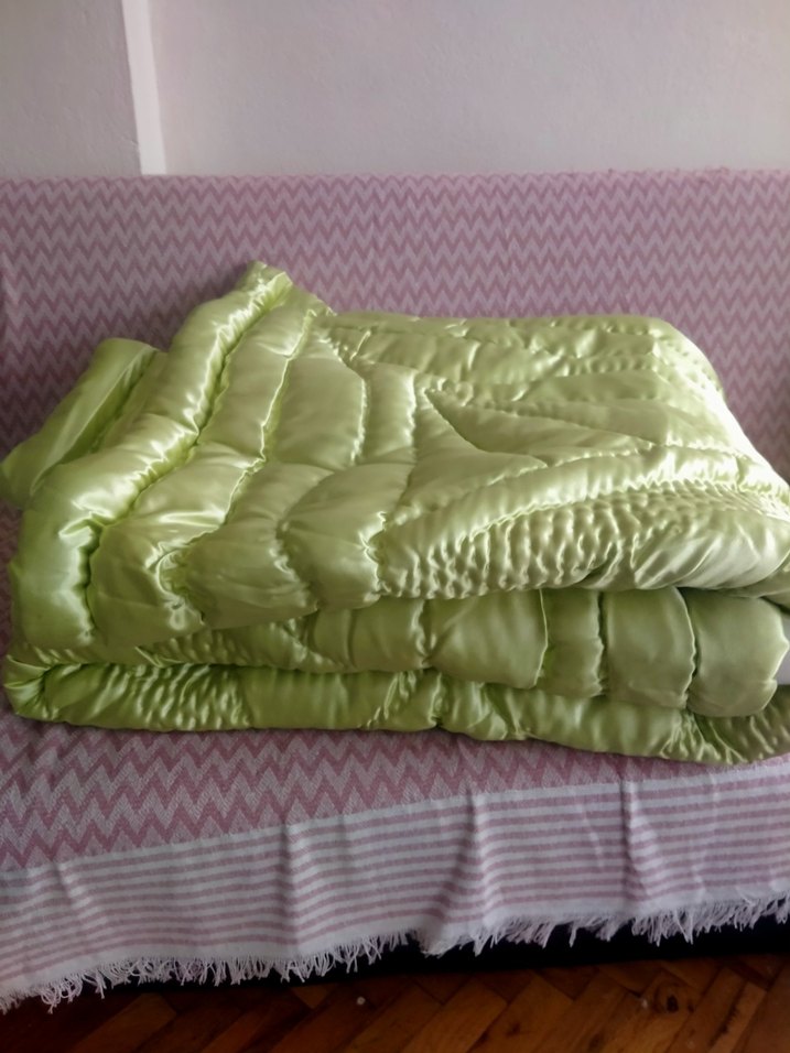 saten Yorgan çift kişilik sifir - Görsel 2