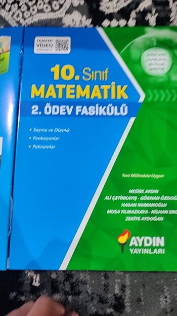  Beden Aydın yayınları Matematik fasikülleri