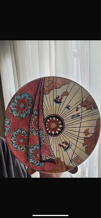 Çini el yapımı 30cm tabak