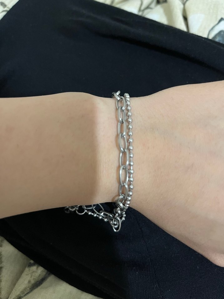 Kadın Zincir Detaylı El Bilekliği - Görsel 2