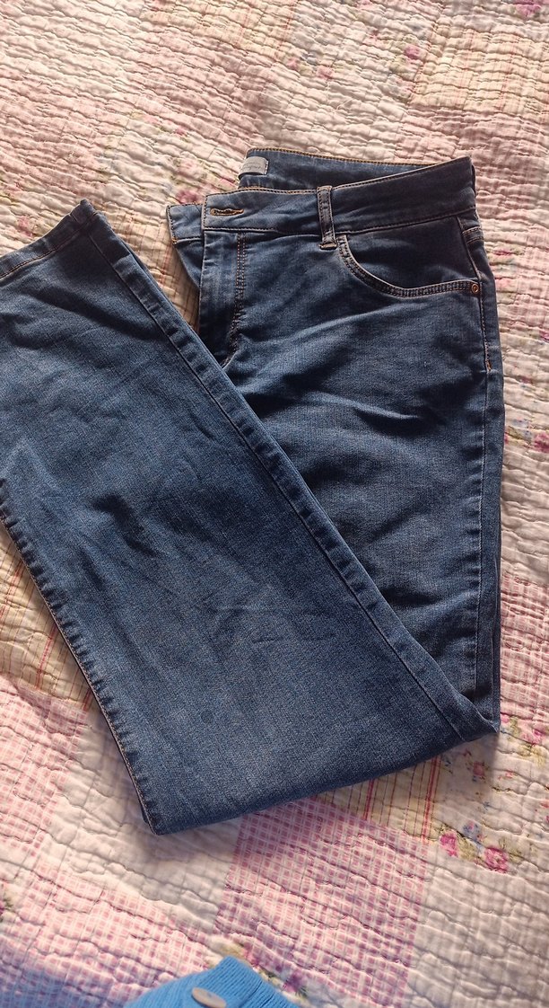 Kadın Lacivert Kot Pantolon - Görsel 3