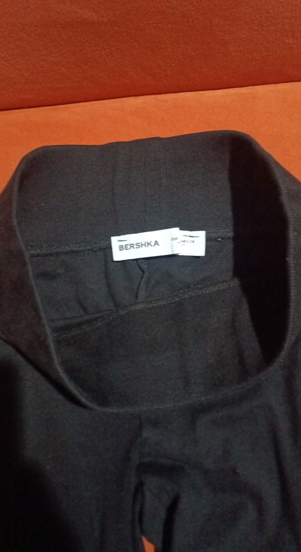 Siyah Bol Paça Kadın Pantolon - Görsel 2