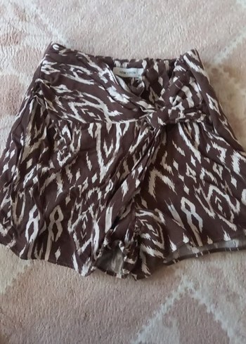 Bohem Renkli Mini Etek
