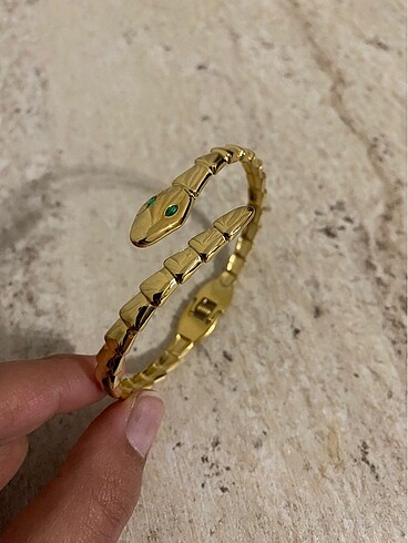 Gold yılan kelepçe
