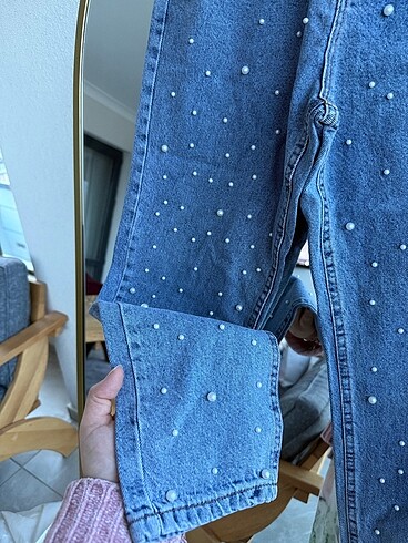 28 Beden İncili pantolon