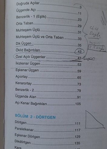  Acil geometrinin ilacı 