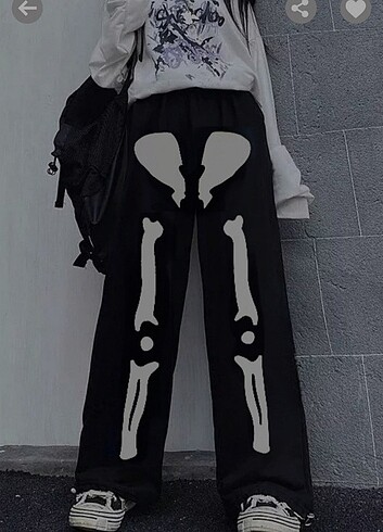Halloween Skeleton Eşofman Unisex
