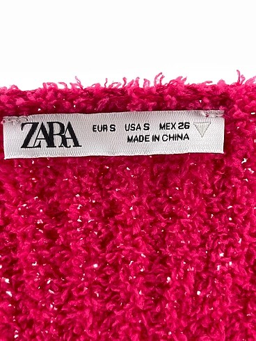s Beden pembe Renk Zara Hırka %70 İndirimli.