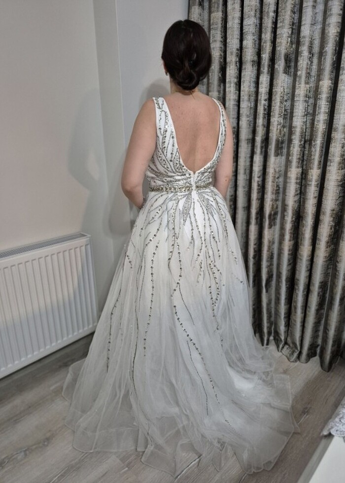 Nikah elbisesi- Fashion Newyork Paris marka - Görsel 5