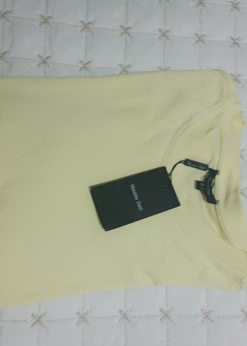 Sarı Pastel Kısa Kollu Tişört - Görsel 2