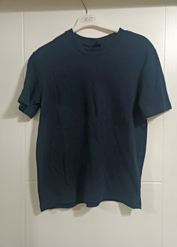 lacivert  Denim Tişört - Görsel 2