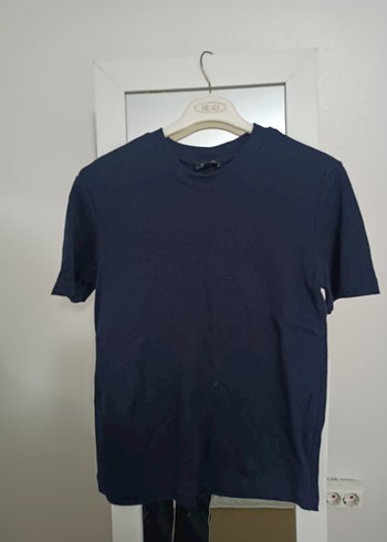 lacivert  Denim Tişört - Görsel 5