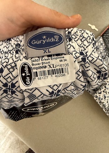 Erkek güryıldız boxer sıfır - Görsel 3