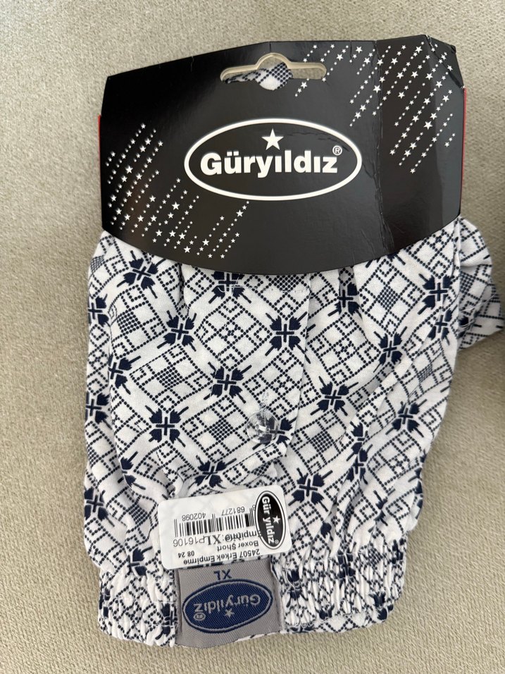 Erkek güryıldız boxer sıfır - Görsel 2