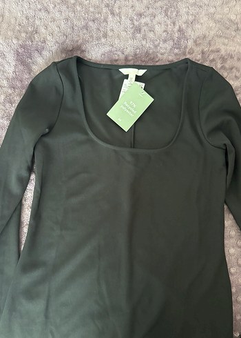 Siyah Uzun Kollu Elbise - Görsel 2