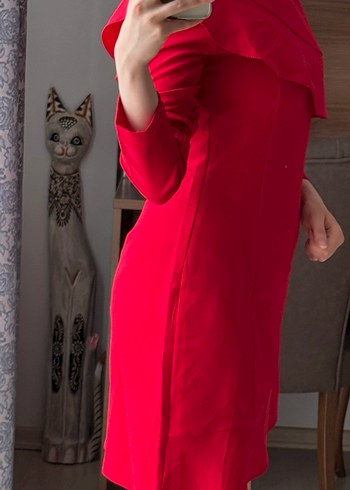 Koton Kırmızı Elbise - Görsel 2