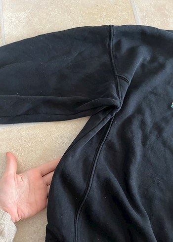 Marvel Baskılı Siyah Kapüşonlu Sweatshirt - Görsel 4