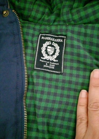 Erkek Çocuk Düğmeli Gri Kot Ceket ve mont - Görsel 3