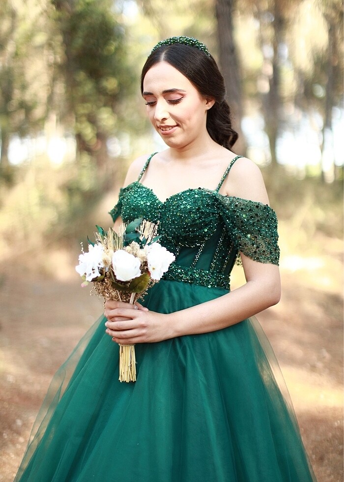 Nişan elbisesi - Görsel 4