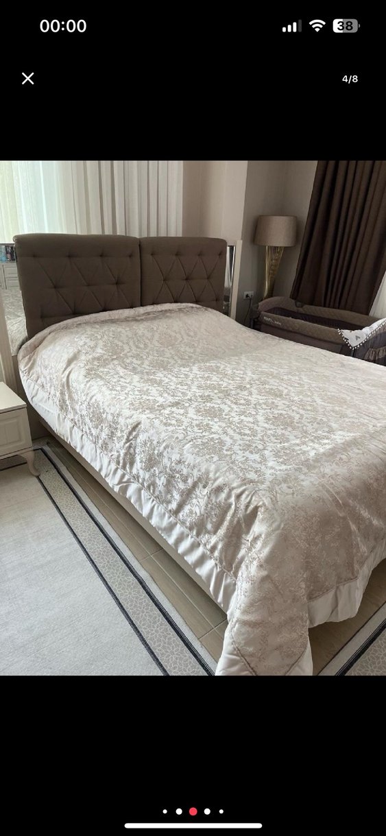 Bej rengi yatak örtüsü Karaca - Görsel 4