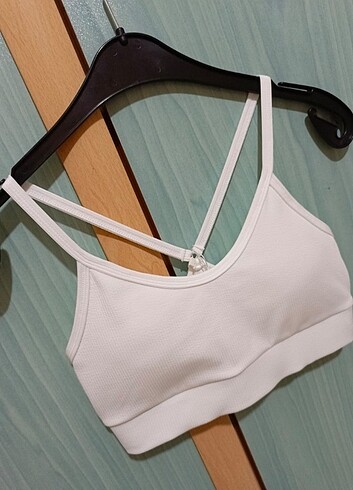 Askılı Fitilli Spor Büstiyer  - Görsel 2