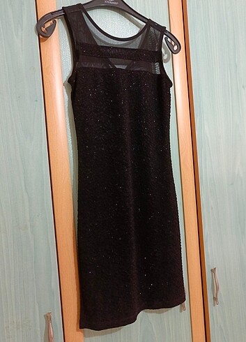Siyah Kısa Elbise - Görsel 2