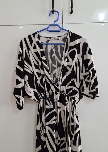 Diğer Zebra Desenli Elbise