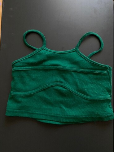 Yeşil askılı crop