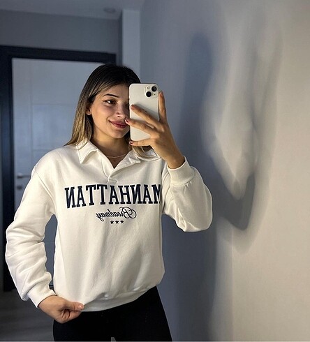 Kazak manhattan Polo yaka pamuklu