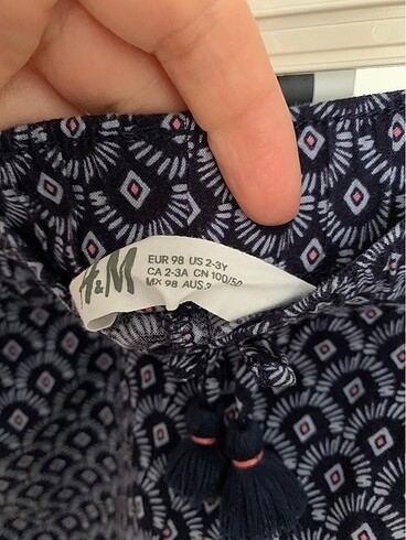 H&M H&m kız çocuk yazlık alt