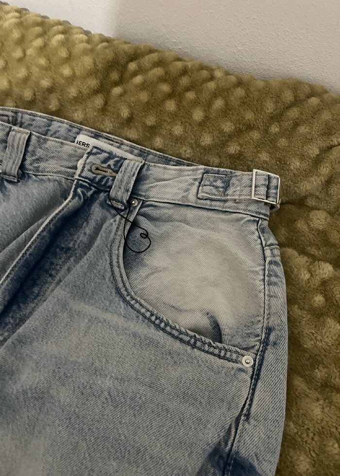 Pantolon baggy jean - Görsel 5