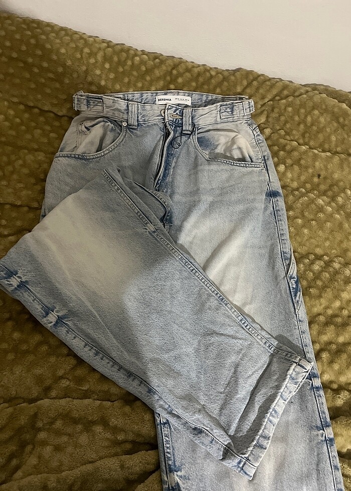 Pantolon baggy jean - Görsel 4