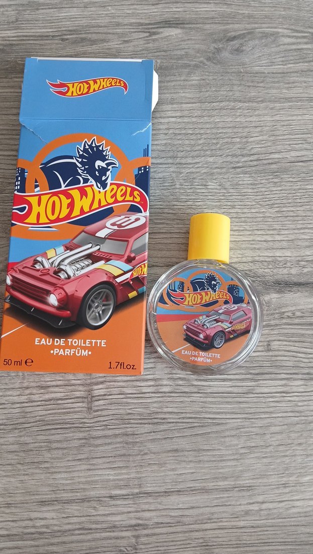 Kırmızı Hot Wheels çocuk parfüm - Görsel 2