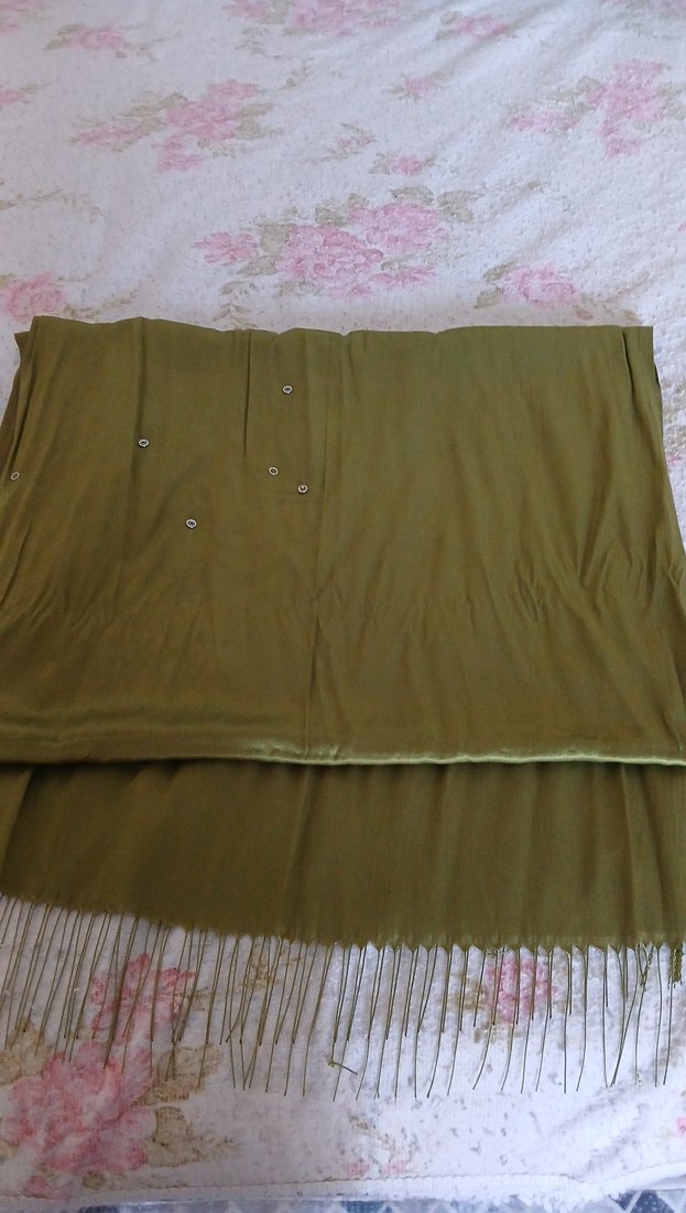 çıtçıtlı  şal - Görsel 3