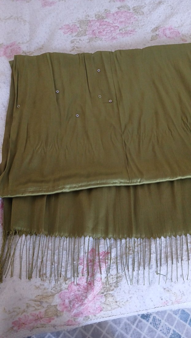 çıtçıtlı  şal - Görsel 2