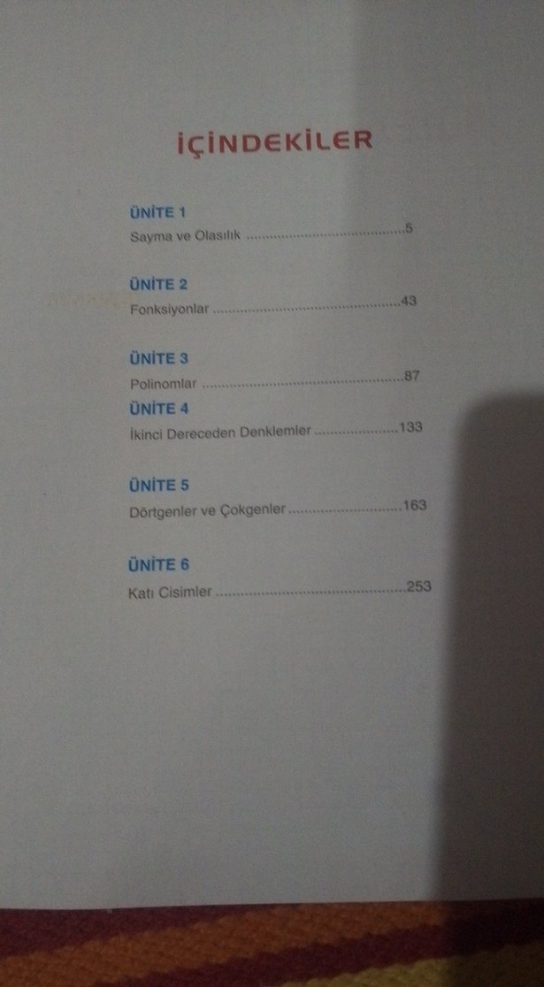 10. Sınıf Acil Matematik Soru Bankası - Görsel 2