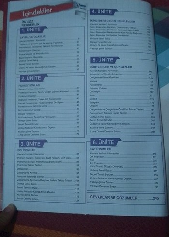 10. Sınıf Matematik Soru Bankası - Yayın Denizi - Görsel 2