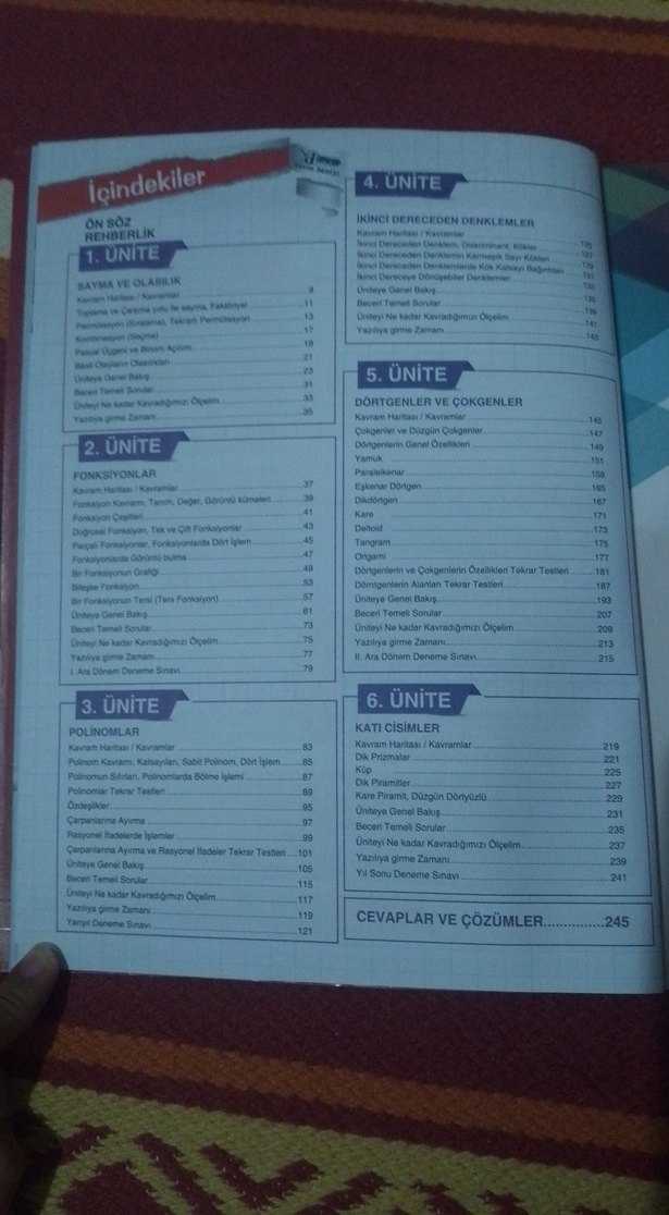 10. Sınıf Matematik Soru Bankası - Yayın Denizi - Görsel 2