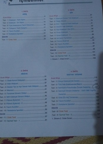 10. Sınıf Türk Dili ve Edebiyatı Soru Bankası - Görsel 2