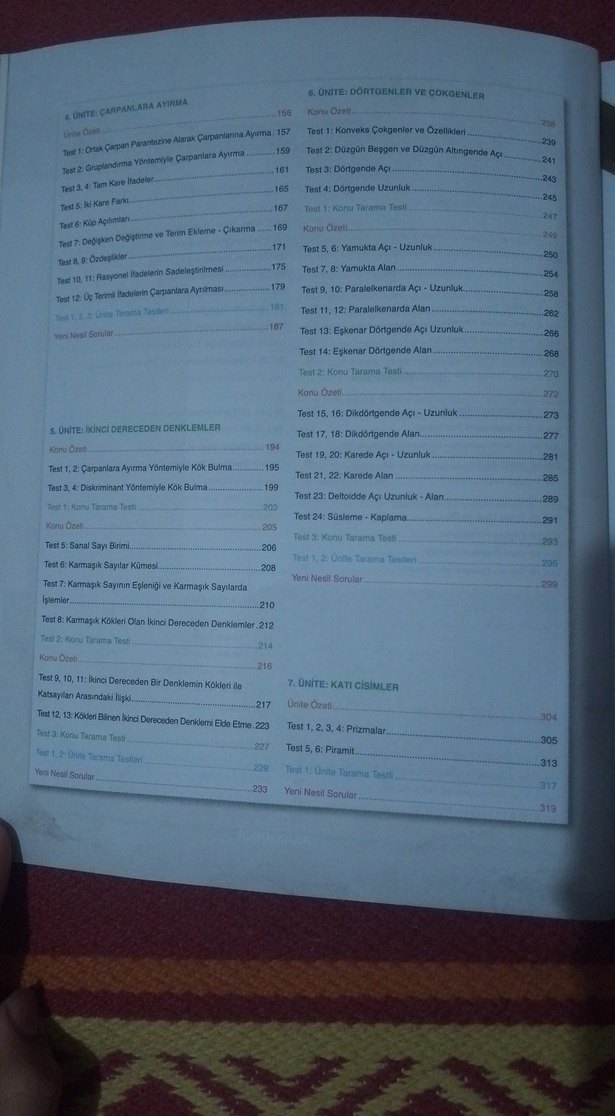 10. Sınıf Matematik Soru Bankası - CAP PLUS - Görsel 3